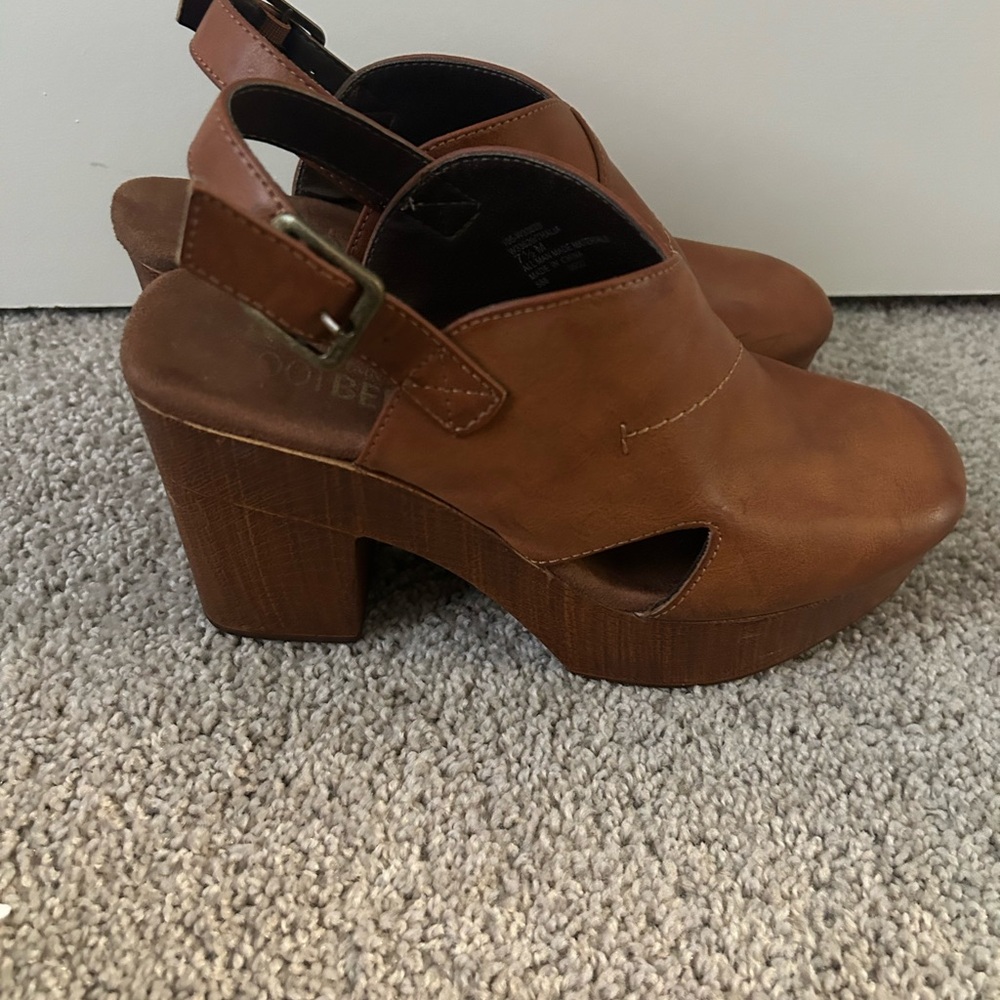 Wedged heels
